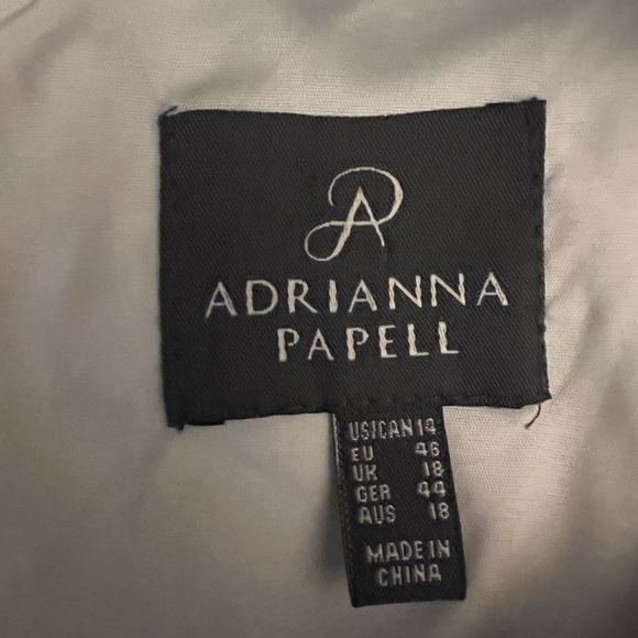 Adrianna Papell floral dress 14 - Picture 5 of 8